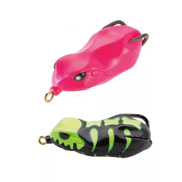 Tiemco Vajra Frog FRG-60 6cm 27 Yellow Skull Béka Utánzat