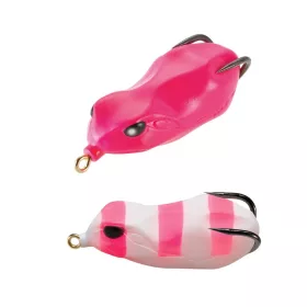 Tiemco Vajra Frog FRG-60 6cm 30 Striped Pink Béka Utánzat