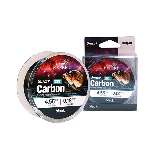 Carp Expert Smart Carbon Fekete 0,30mm Monofil Főzsinór 300m