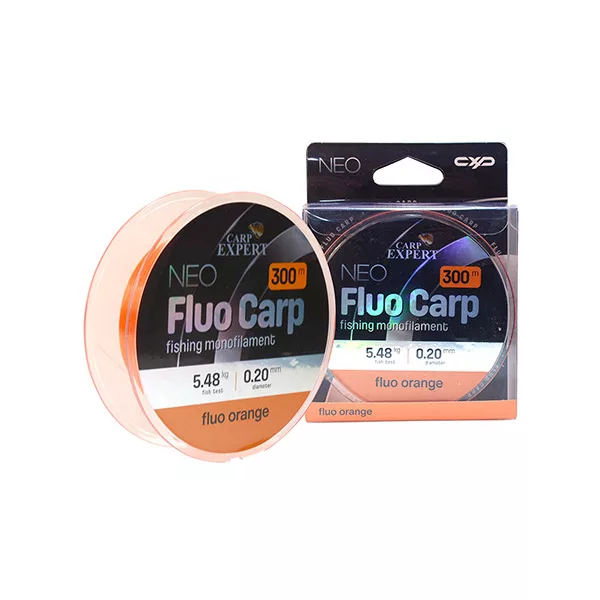Carp Expert Neo Fluo Carp Fluo Narancs 0,25mm Monofil Főzsinór 300m