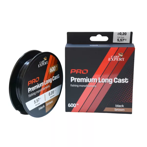 Carp Expert Pro Premium Long Cast Szürke 0,20mm Monofil Főzsinór 600m