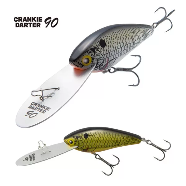 Tiemco Crankie Darter 90 F 7,0cm 12gr 02 Classic Gold Wobbler