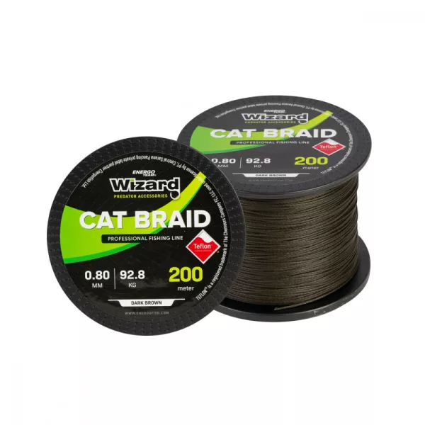 WIZARD CAT BRAID 0,90MM 200M 97,6KG - Glavna struna - Pletena struna