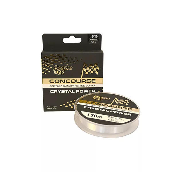 Benzar Concourse Crystal Power 0,14mm 150m Monofilna glavna struna