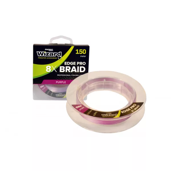 Wizard Edge Pro Violet 8X Braid 0,18mm 150m Pletena Glavna struna