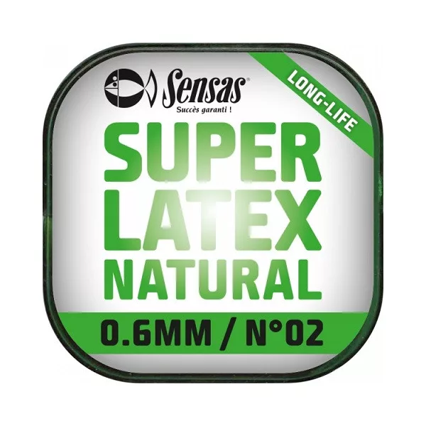 Sensas Super Latex Natural 1,2mm 6m Puna guma za štek štap