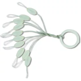 BLACK CAT SILICON STOPPER, OVAL 10 kom/pakiranje 7MM