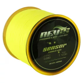   Nevis Sensor Fluo 1400m 0.25mm Monofilna glavna struna-Fluo žuta