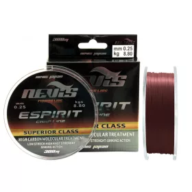 Nevis Espirit 150m 0.25mm Monofilni glavni najlon-Bordo