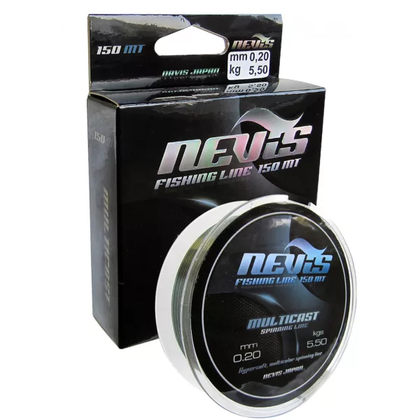 Nevis Multicast 300m 0.22mm Monofilni glavni najlon-Višebojna