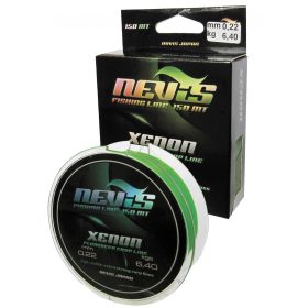   Nevis Xenon 150m 0.35mm Monofilamentna glavna struna-Fluorescentno zeleno