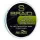 Nevis S Braid 15m 0.12mm Pletena predvezna struna-Zelena