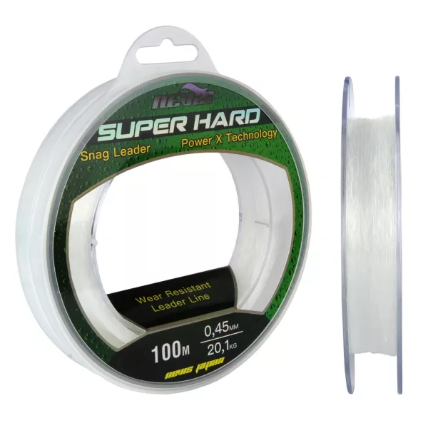 Nevis Super Hard Snag Leader 100m 0.40mm Predvez-Prozirno