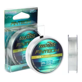 Nevis Fintech 25m 0.18mm Monofilni predvez-Prozirni