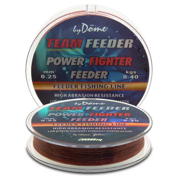 Haldorádó By Döme TF Power Fighter 300m 0.18mm Monofilni glavni najlon-Smeđa