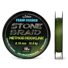   Haldorádó By Döme TF Stone Braid 10m 0,20mm Pletena predvezna struna-Zelena