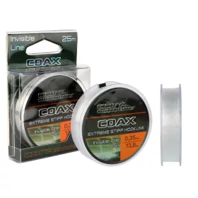 Carp Academy Coax Monofilni predvez 25m 0.40mm-Prozirni