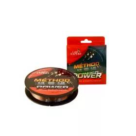   Carp Expert Power Method Feeder Smeđa 200m 0.18mm Monofil Glavni Najlon