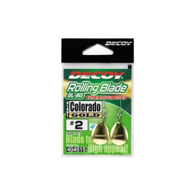 Decoy BL-8G Colorado Gold 2 Spinner Blade Forgóval 2db