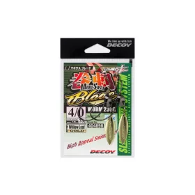   Decoy Worm 230G Makisagu Blade Gold #1/0 2,5gr Súlyozott Offset Horog 1db