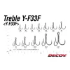 Decoy Y-F33F Extra Fine Wire #7 Füles Szakállas Háromágú Horog 8db