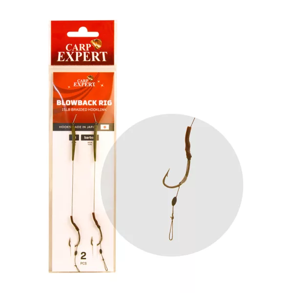 Carp Expert Blowback Rig 4 Predvezana Udica od Pletenice