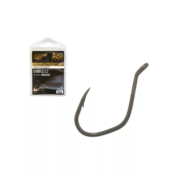 Benzár Mix Concourse Blade 8 Füles, Szakállas Horog 8db