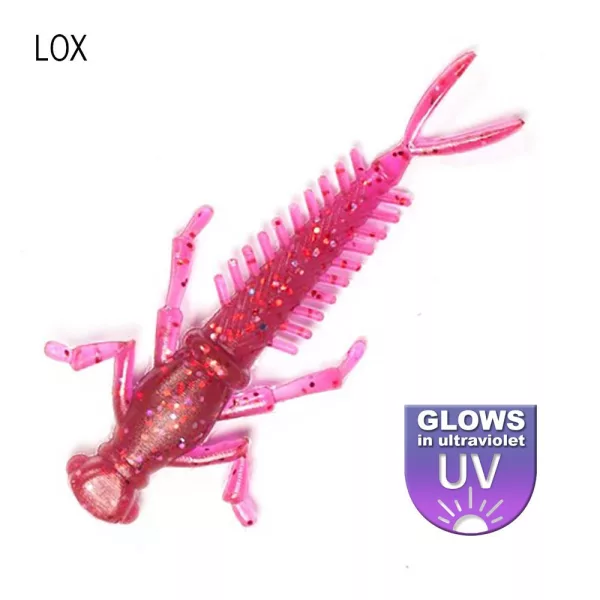 DS Nymph 5,08cm Lox 10kom/pakiranje plastična varalica