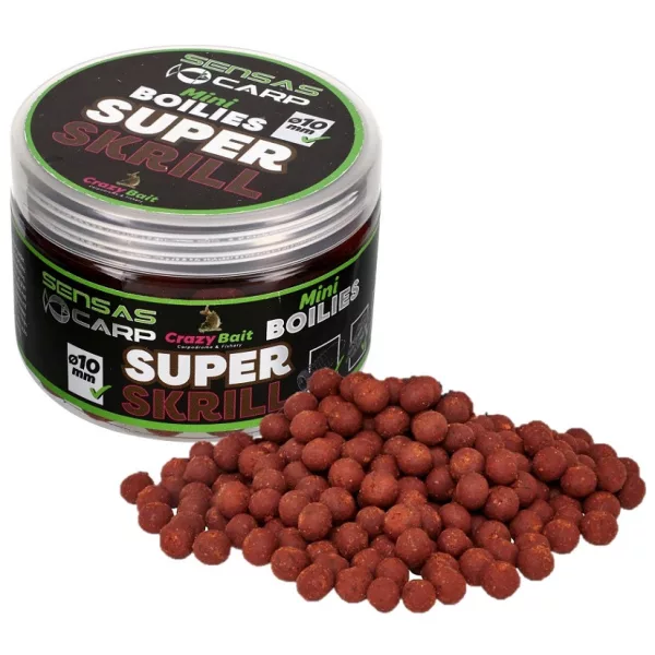 Sensas Mini Boilies Crazy Super Krill 10mm Mamac Bojli 80gr