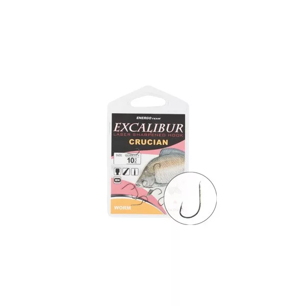 Excalibur Udica Crucian Worm Ns 10
