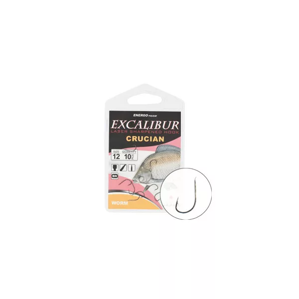 Excalibur Udica Crucian Worm Ns 12