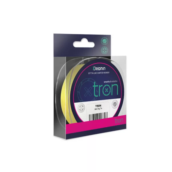 Delphin TRON fluo žuta / 300m 0,05mm 5lbs