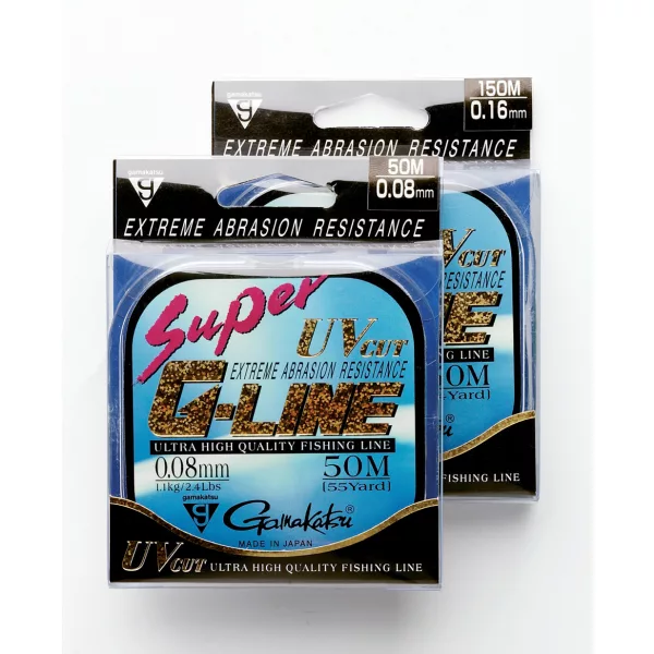 Gamakatsu Super G-line 50m 0.08mm Monofilni predvez-Zeleni