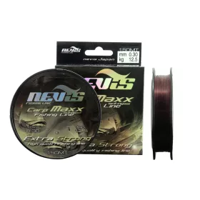Nevis Carp Maxx 350m 0.25mm Monofil glavna struna-Smeđa