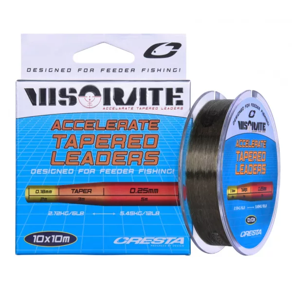 Cresta Visorate Acc Tapered Leader 0,18-0,25 struna
