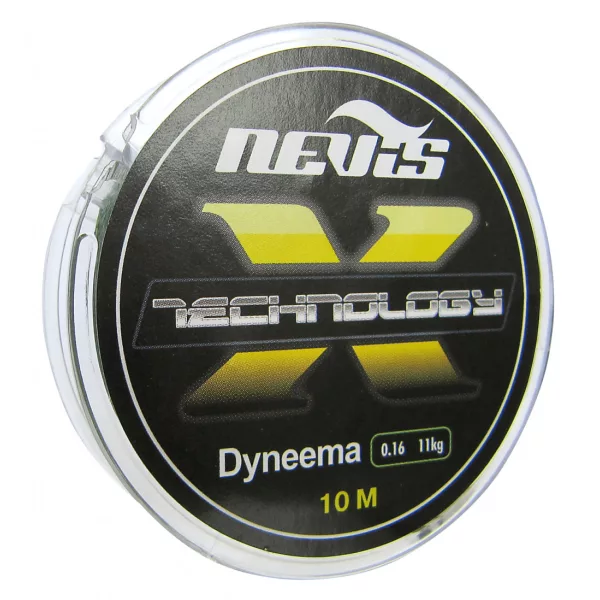 Nevis Tehnologija 10m 0.25mm Pleteni predvez-Siva