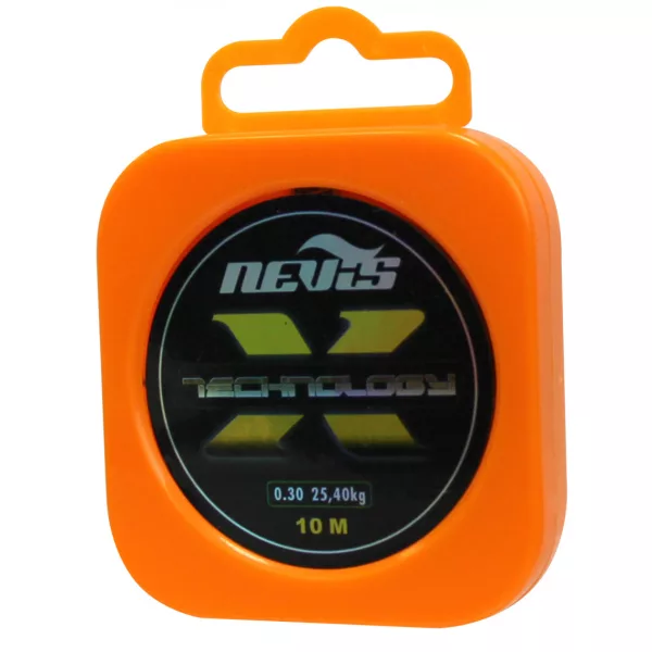 Nevis Tehnologija 10m 0.12mm Pleteni predvez+Spremnik-Siva