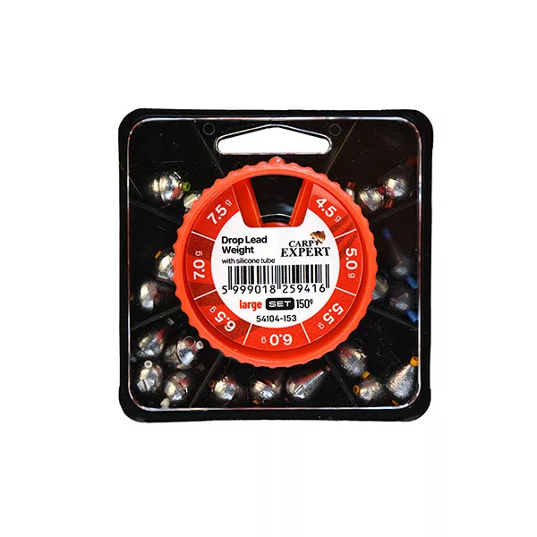 Carp Expert Large 4,5-7,5gr Set umetnutih olovnih suzica 150gr
