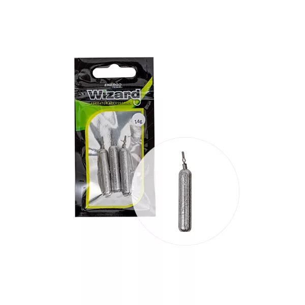 Wizard MXT DROPSHOT ŠTAP OLOVO 8G 4DB Dropshot olovo