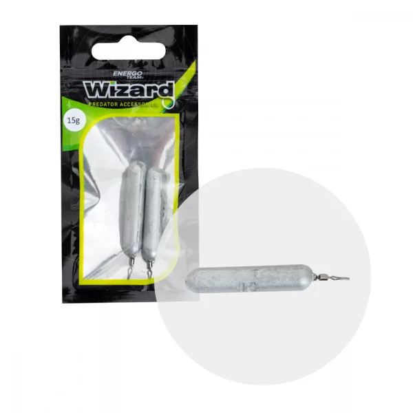 Wizard Dropshot Štap Olovo 15G Go Green 2Kom/Pak