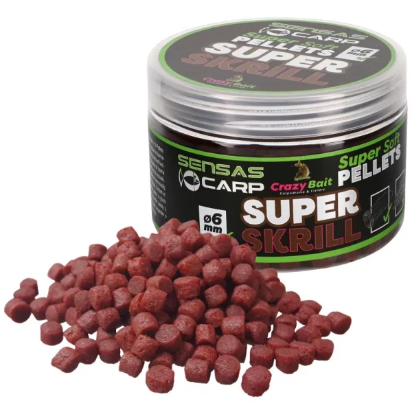 Sensas Super Mekana Super Krill 4mm Pellet za udicu 60gr