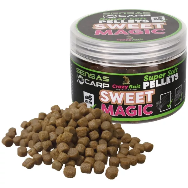 Sensas Super Mekana Sweet Magic 4mm Pellet za udicu 60gr
