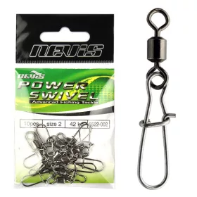 Nevis Cilindrična Vrtilica S kopčom 2 10 kom