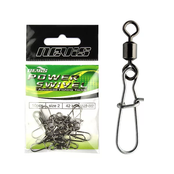 Nevis Cilindrična Vrtilica S kopčom 6 10 kom