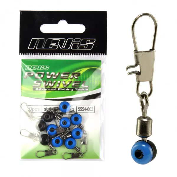 Nevis Klizna Kopča S plastičnim umetkom S 10 kom