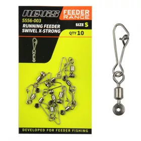 Nevis Feeder Klizni Karabiner S sigurnosnom kopčom M 10 kom