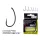 Carp Academy Teflon Hook XS-4 Crna 2 10 kom/pakiranje S ušicom S bodljom Bojli udica