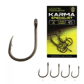   Carp Academy Karma Specialist-X 6 S ušicom, Kuka s kontra kukom 10 kom