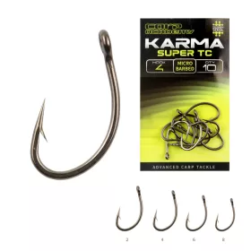 Karma Super TC 2 Füles, Szakállas Bojlis Horog 10db