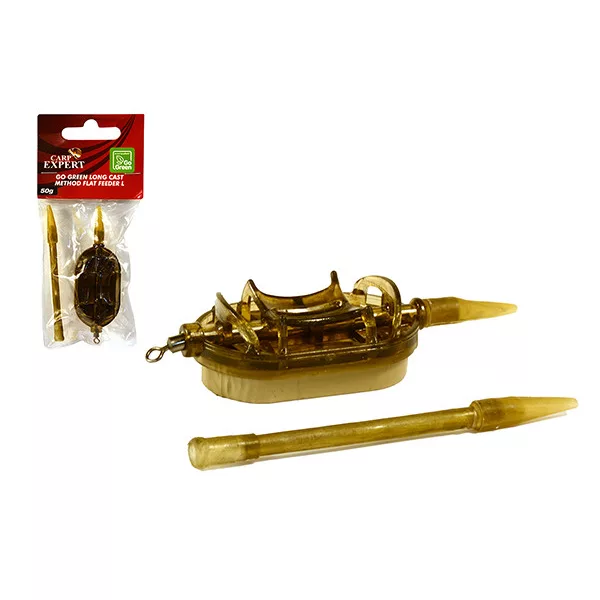 Carp Expert Go Green Long Cast L 40gr Method Košara